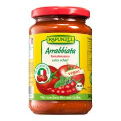 Bio Tomatensauce Arrabbiata 340g - 6er Vorteilspack von Rapunzel