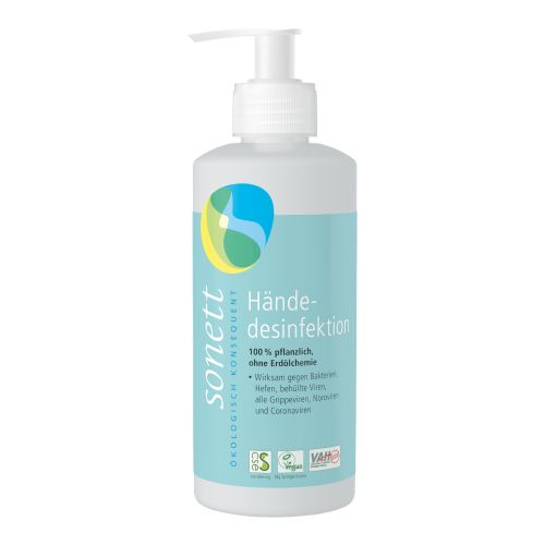 Bio Händedesinfektion Spender 300ml - 6er Vorteilspack von sonett