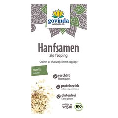 Bio Hanfsamen 150g - 6er Vorteilspack von Govinda