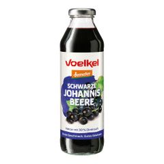 Bio Schwarze Johannisbeere Nektar 500ml - 8er Vorteilspack von Voelkel