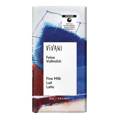 Bio Vollmilch Minitafeln 13g - 40er Vorteilspack von Vivani