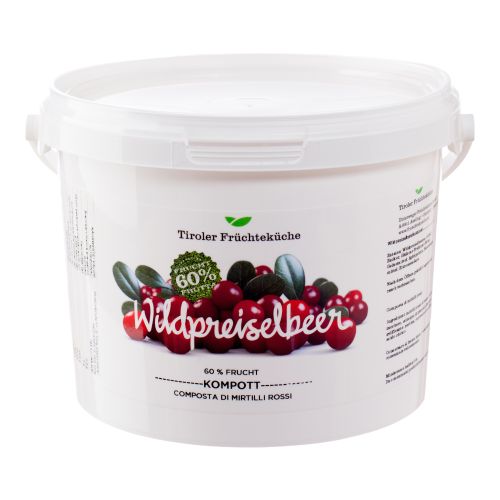 Wild cranberries 2000g from Unterweger Jams UWE