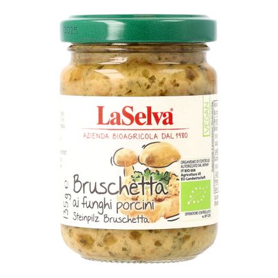 Bio Bruschetta aus Steinpilzen 135g - 6er Vorteilspack von La Selva