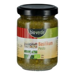 Bio Basilikum Pesto 125ml - 6er Vorteilspack von Bio Verde