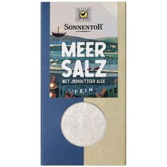 Organic sea salt with iodine-containing algae 150g - value pack of 6 from Sonnentor