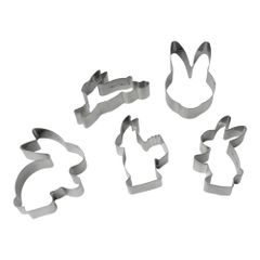 Easter Bunny Cookie Cutter Set 5 pieces from Zenker