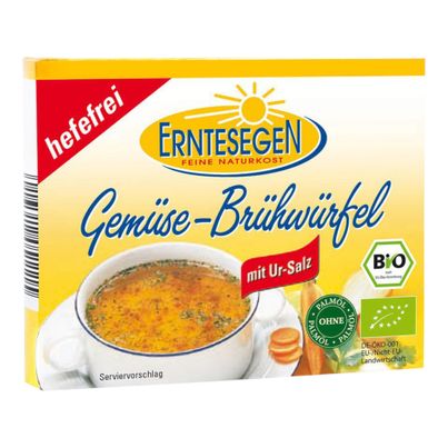 Bio Gemüse Brühwürfel hf.(6x11g) 66g - 15er Vorteilspack von Erntesegen