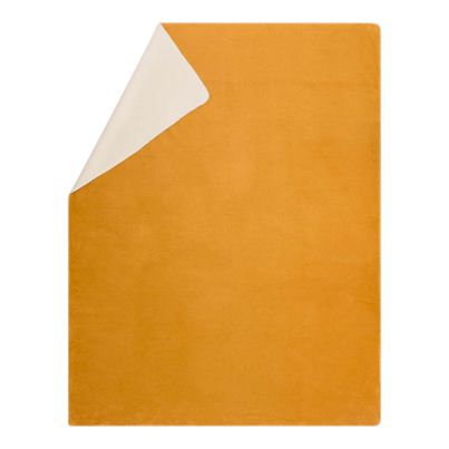 Fluffy Soft Blanket Doubleface Color Gold/Ecru 150x200cm by David Fussenegger