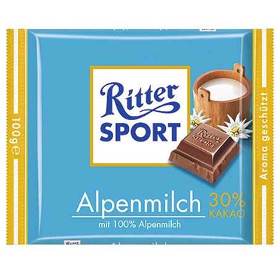 Ritter Sport Alpenmilch - 100g