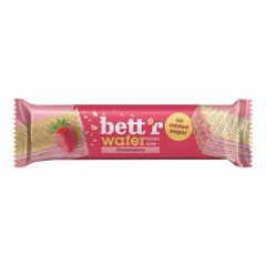 Bio Erdbeer-Cashew-Waffel 30g - 20er Vorteilspack von Bettr