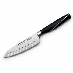Santoku II knife 12cm - Highest cutting quality - Forged from one piece of 
forged from one piece of stainless steel - Multiple ice-hardened by TYROLIT LIFE