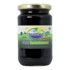 Bio Wald Heidelbeeren 370ml - 6er Vorteilspack von Marschland