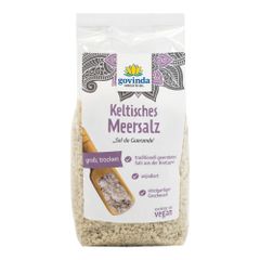 Bio Keltisches Meersalz grob 500g - 6er Vorteilspack von Govinda