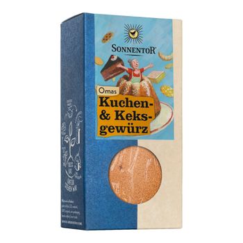 Bio Omas Kuchen- Und Keksgewürz 50g - 6er Vorteilspack von Sonnentor