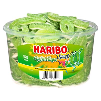 Haribo Großpackung Saure Apfelringe 150 Stück