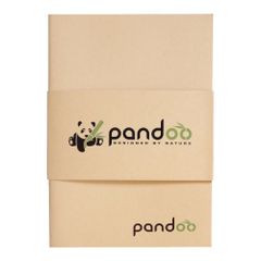 Organic bamboo notebooks DIN A4 - value pack of 5 from Pandoo