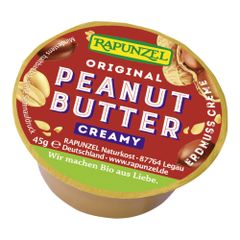 Bio Peanutbutter Creamy 45g - 11er Vorteilspack von Rapunzel Naturkost