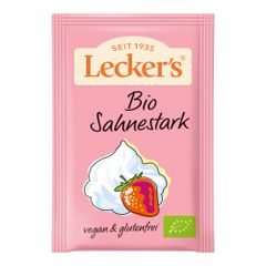 Bio Sahnestark 32g - 15er Vorteilspack von Lecker's