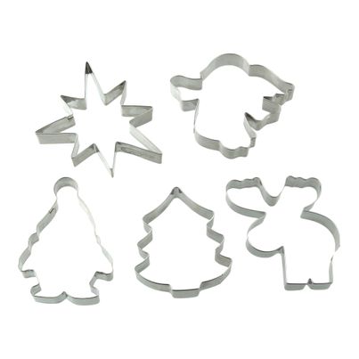 Oe Christmas cookie cutters 5 pieces from Dr. Oetker