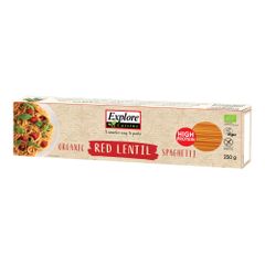 Bio Rote Linsen Spaghetti 250g - 12er Vorteilspack von Explore Cuisine
