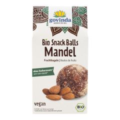 Bio Snack Balls Mandel 100g - 6er Vorteilspack von Govinda