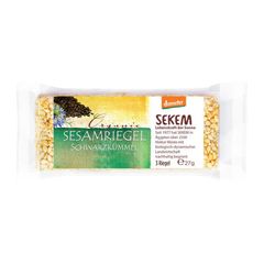 Bio Sesam Riegel Schwarzkümmel 27g - 12er Vorteilspack von Sekem