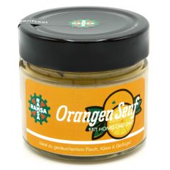 Ramsa Orangen Senf 180g - Senfspezialität mit feinem Orangen Geschmack - Fruchtiges Genussfeuerwerk von Ramsa Wolf
