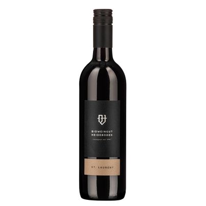 Bio St. Laurent 2021 aus Bio Trauben 750ml - Rotwein von Bioweingut Heideboden