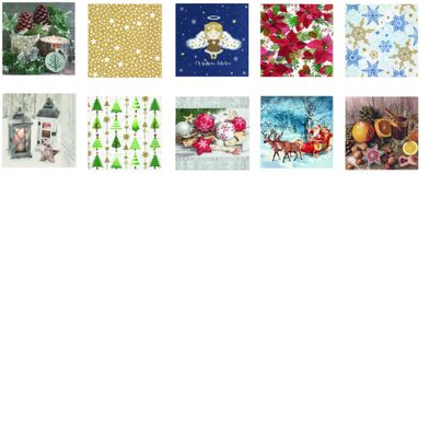 Servietten 3lg.Weihn.Fas.33x33 20ct von Schüller & Sohn