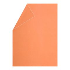 Leichte Kuscheldecke Uni Farbe Siena 140x200cm von David Fussenegger