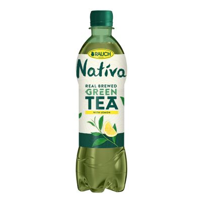 Nativa Green Tea Lemon Pet 500ml von Rauch