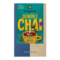 Bio Gewürz Chai Tee à 18g - 6er Vorteilspack von Sonnentor