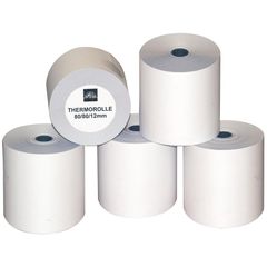 Thermorolle weiss 80/80/12mm - 4er Vorteilspack von Omega