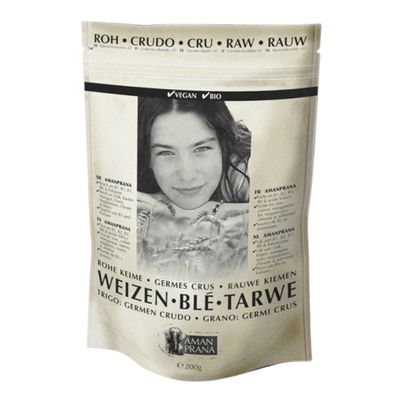 Bio Weizenkeime roh 200g - 6er Vorteilspack von Amanprana