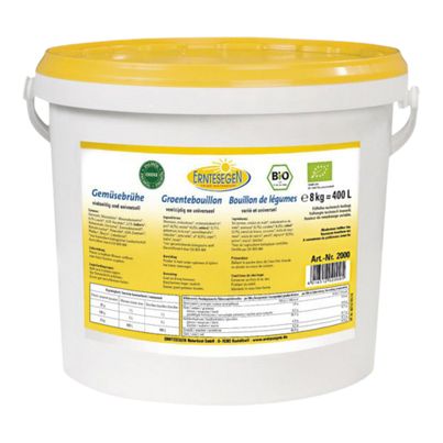 Bio Gemüsebrühe für 400l 8000g von Erntesegen