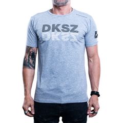 Dunkelschwarz T-Shirt DS-1 FRAME white