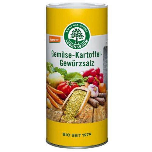 Bio Gemüse-Kartoffel-Gewürzsalz 150g von LEBENSBAUM