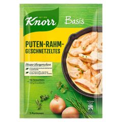 Knorr Basis für Puten Rahmgeschnetzeltes 56g