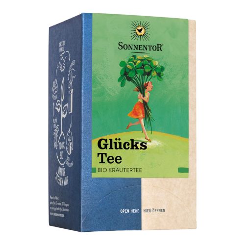 Organic Lucky Tea 18 bags – herbal tea blend of 6 different herbs from Sonnentor