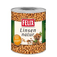 Linsen natur 3000ml von Felix