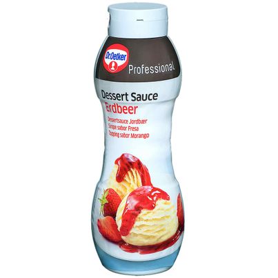 Dr. Oetker Dessert Sauce Strawberry 1kg