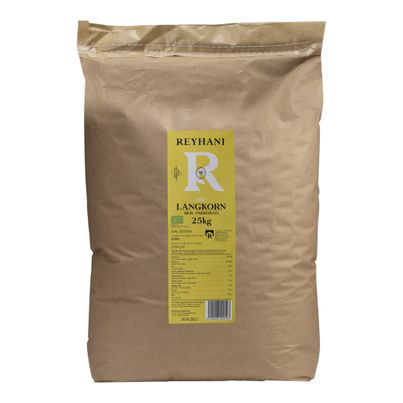 Bio Reis Langkorn Parboiled 25000g von Reyhani Reis