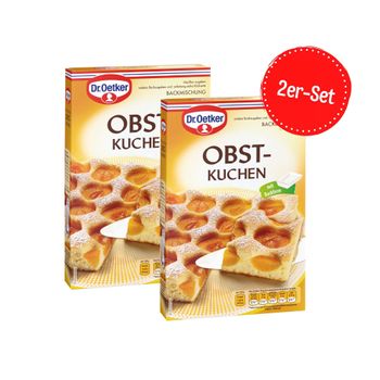 Dr. Oetker Obstkuchen 250 g 2er-Set
