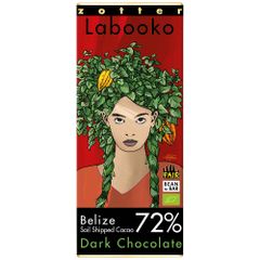 Bio Belize 72% Spezial 70g - 10er Vorteilspack von Zotter