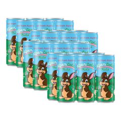 AlpenCola Kids - 24 x 250ml - Cola basierter Softdrink ohne KOFFEIN - mit Alpenquellwasser - 
Wiesenkräutern und Vitaminen in der Dose PFAND