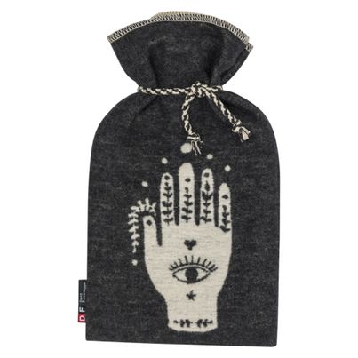 Wärmflasche be yourself Farbe Anthrazit 21x38cm von David Fussenegger