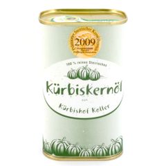 Steirisches Kürbiskernöl in der Dose g.g.A 500ml