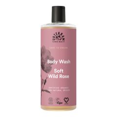 Bio Wild Rose Body Wash 500ml - 6er Vorteilspack von Urtekram