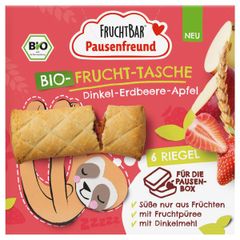 Bio Frucht-Tasche Erdbeere 6x22g 132g - 8er Vorteilspack von Fruchtbar
