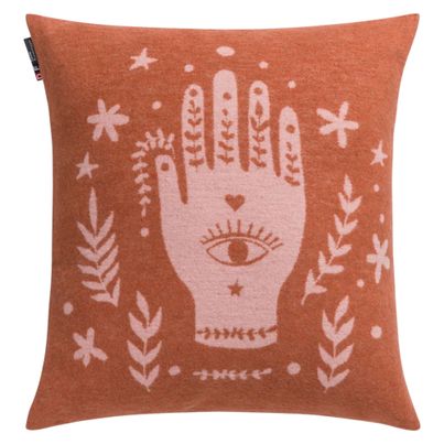 Cushion Cover be yourself Color Copper Brown 40x40cm by David Fussenegger